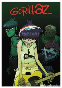 Fotos de Cantores: Gorillaz (POSTER)